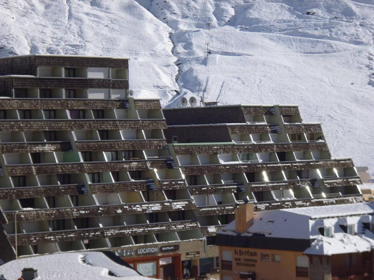 Studio Cabine 5 Pers, Balcon, 80M Pistes, Animaux Ok - Fr-1-404-228 La Mongie Dış mekan fotoğraf